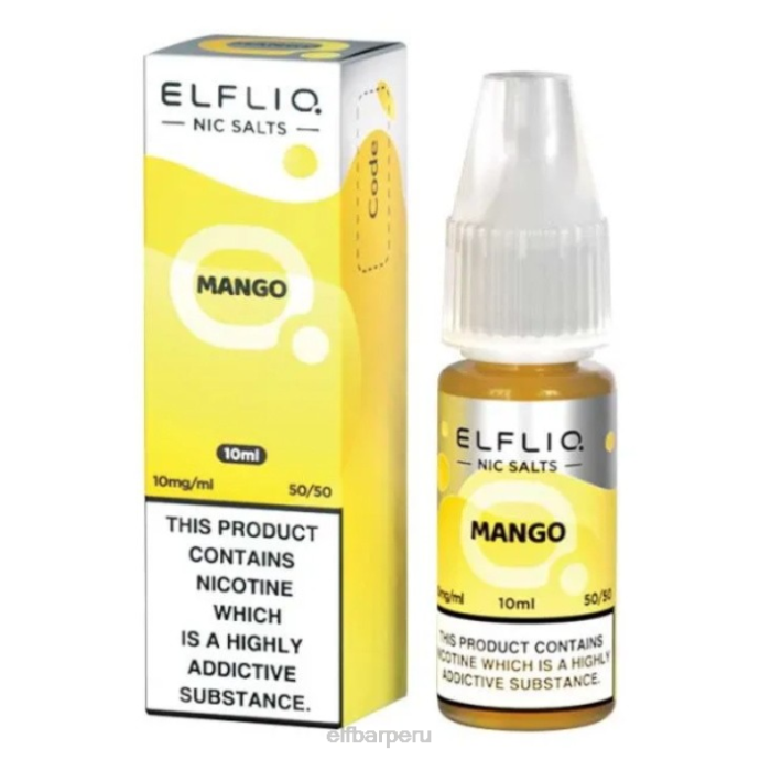 elfbar elfliq sales nic - mango - 10ml-10 mg/ml 06XD188