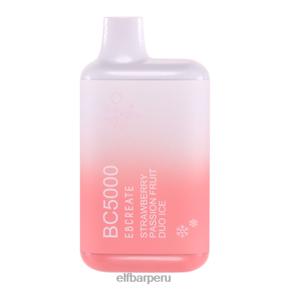 PF60H28 ELFBAR fresa maracuyá dúo hielo bc5000 consumidor - 50 mg - individual