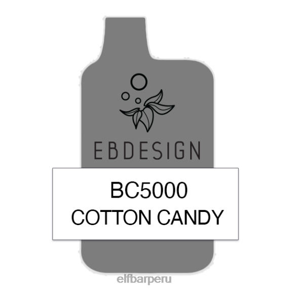 PF60H58 ELFBAR algodón de azúcar 5000 consumidor - individual