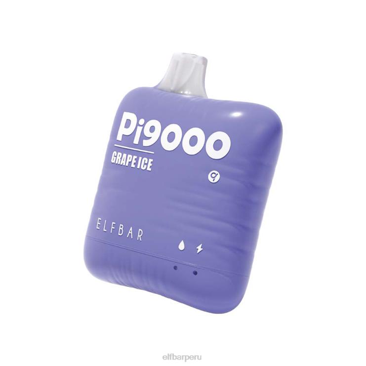 6DJVV106 ELFBAR pi9000 vaporizador desechable 9000 inhalaciones manzana doble