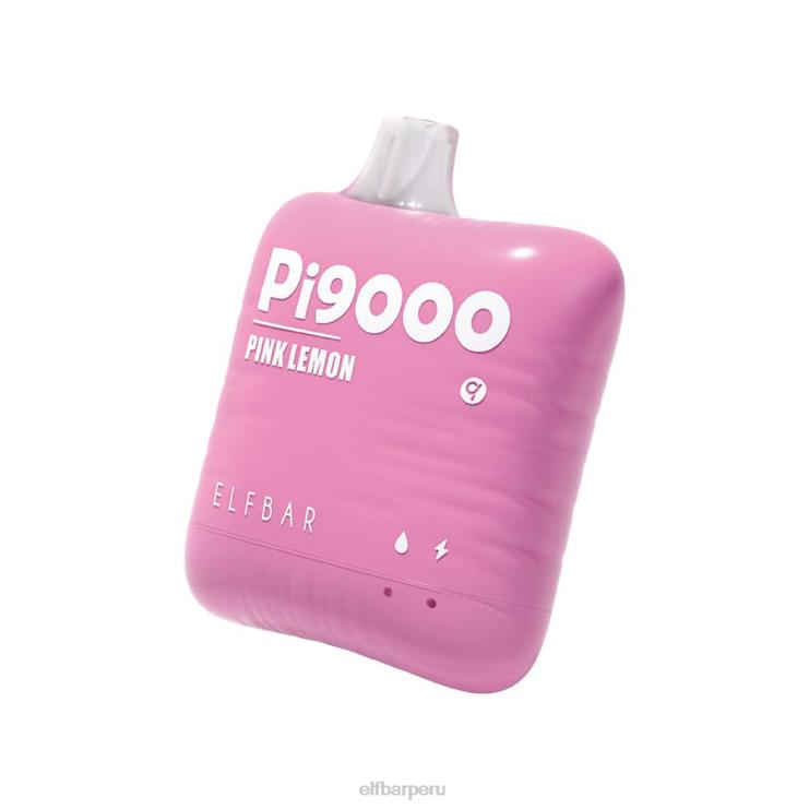 6DJVV114 ELFBAR pi9000 vaporizador desechable 9000 inhalaciones limon rosa